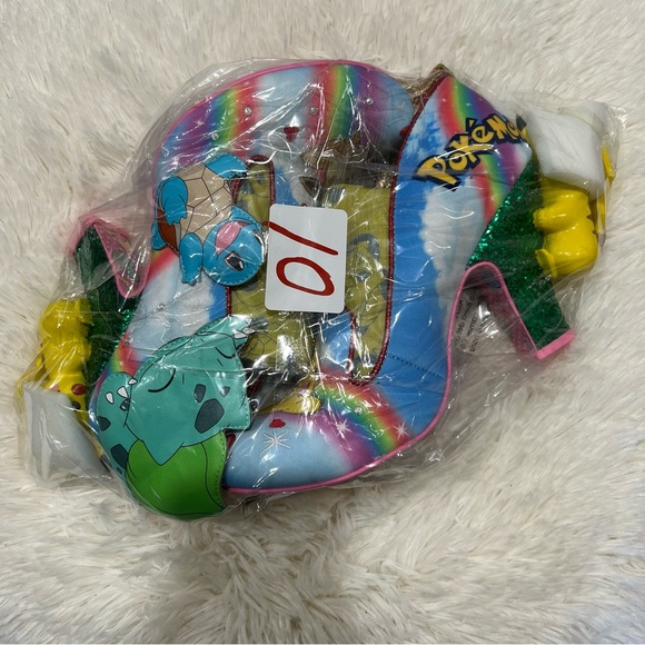 Irregular Choice Pokémon Party Pumps Shoes Pikachu Eevee Jigglypuff Charmander - Picture 3 of 14